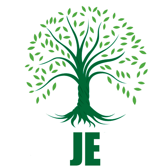 J E LANDSCAPING logo